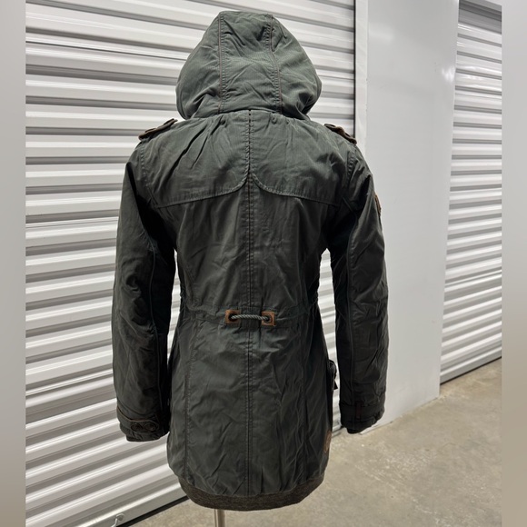 Naketano Becky Pupst V Dark Green Small RARE - Picture 3 of 16